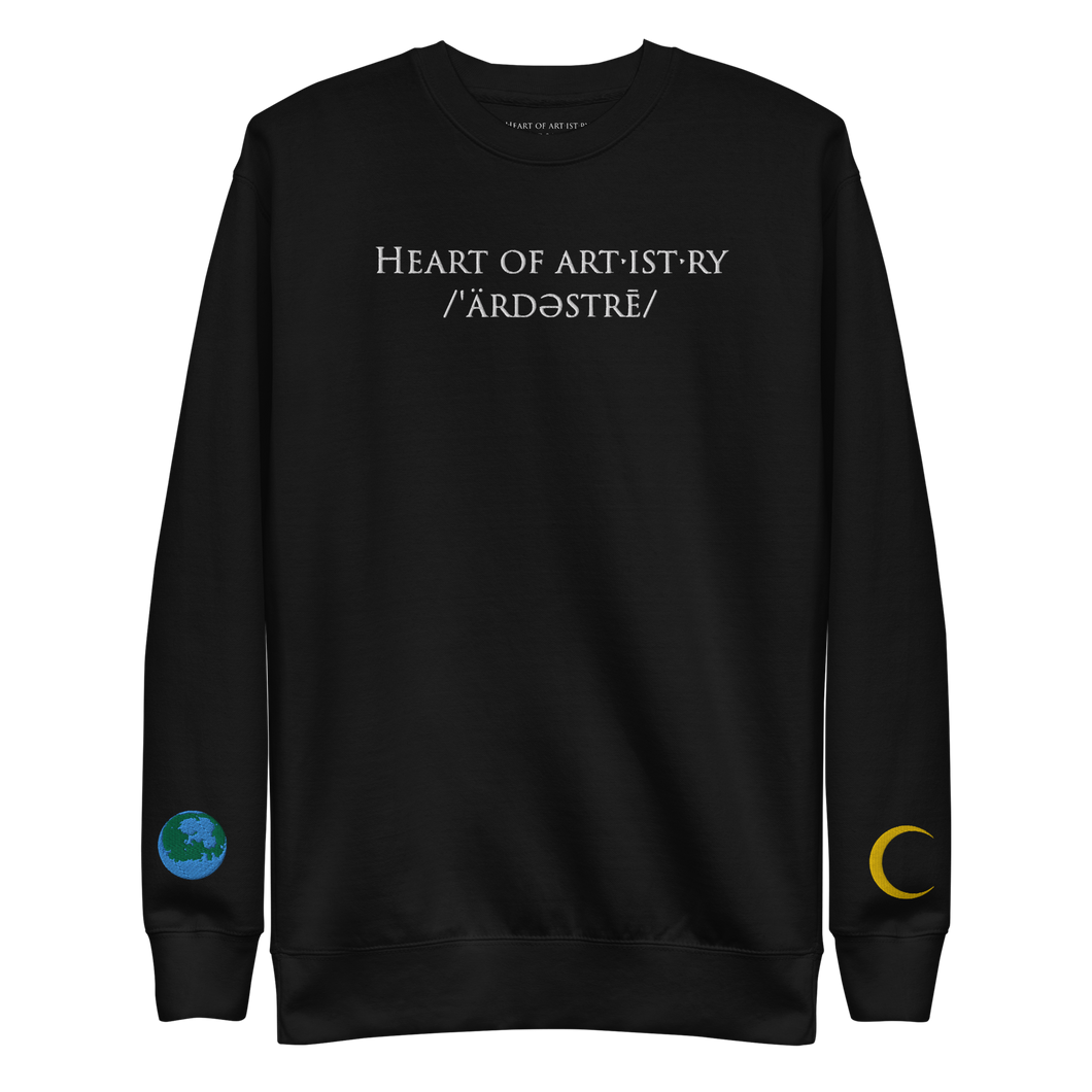 Heart Of Artistry Plentiful Universe Sweatshirt