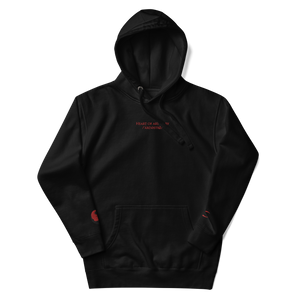 Heart of Artistry Red Seductive Hoodie