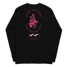 Load image into Gallery viewer, Heart Of Artistry Love Before Lust Long Sleeve Shirt
