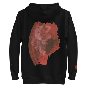 Heart of Artistry Red Seductive Hoodie